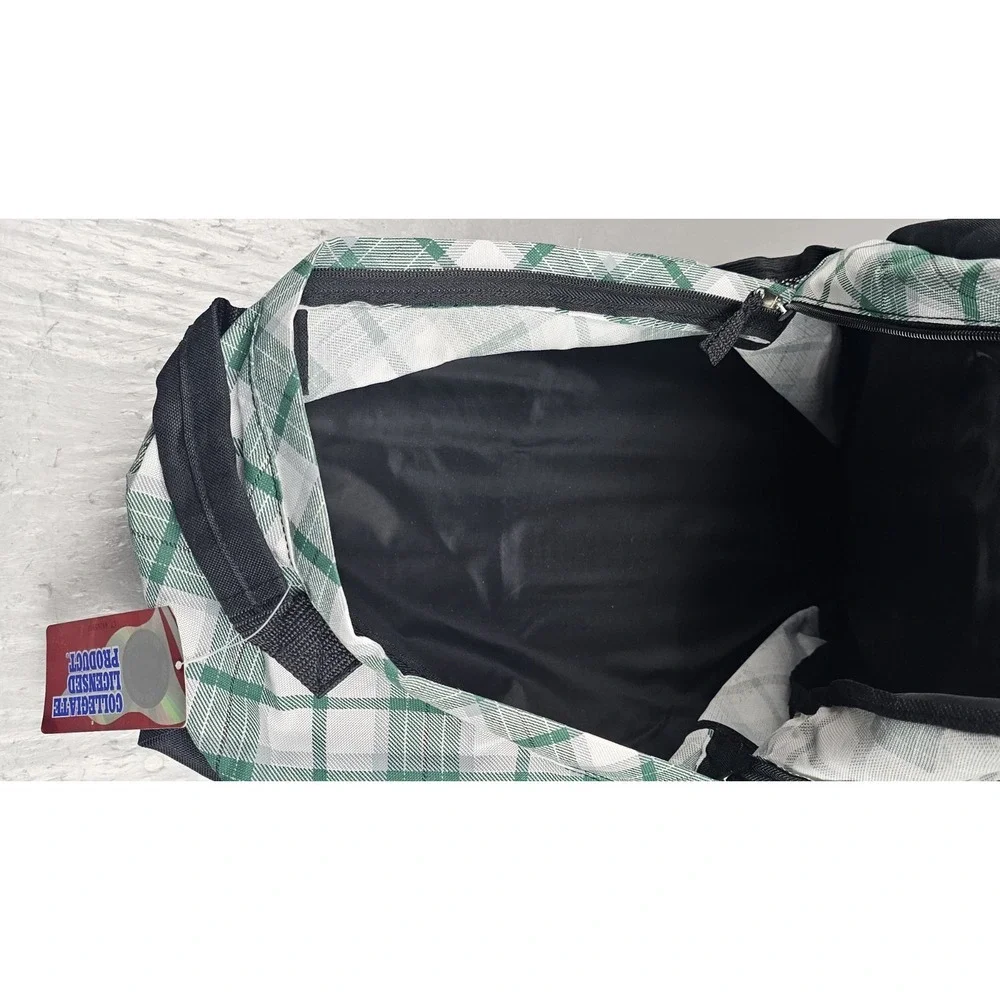 Northwest Captain Michigan State Spartans Backpack Green Plaid NCAA Padded NWT